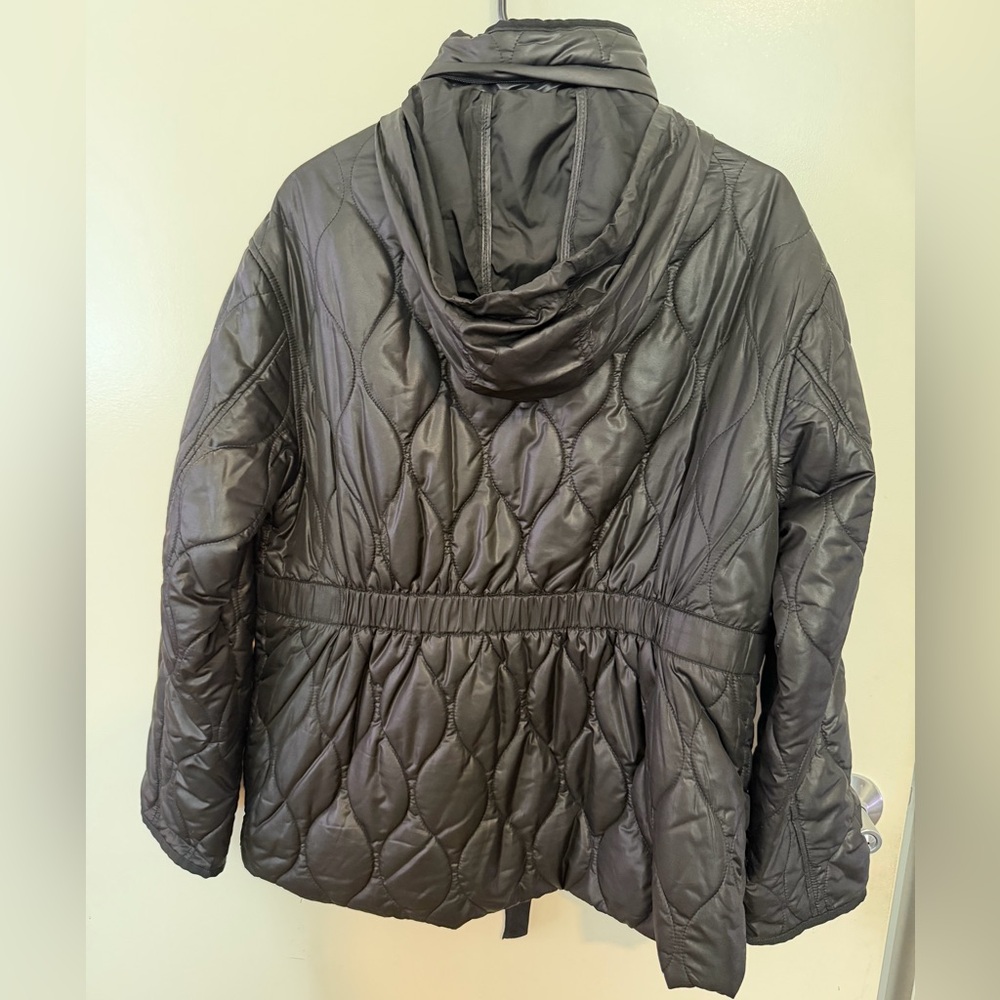 kate spade Black Quilted Puffer Jacket - Picture 3 of 7
